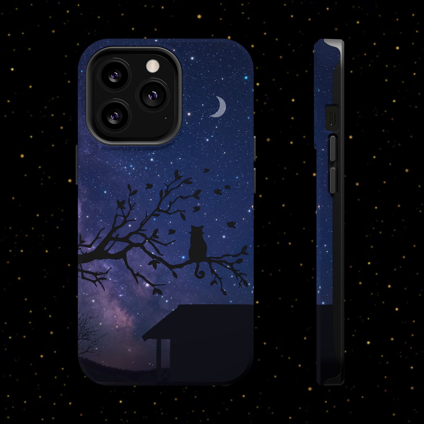 Handyhülle <Nachthimmelkatze>