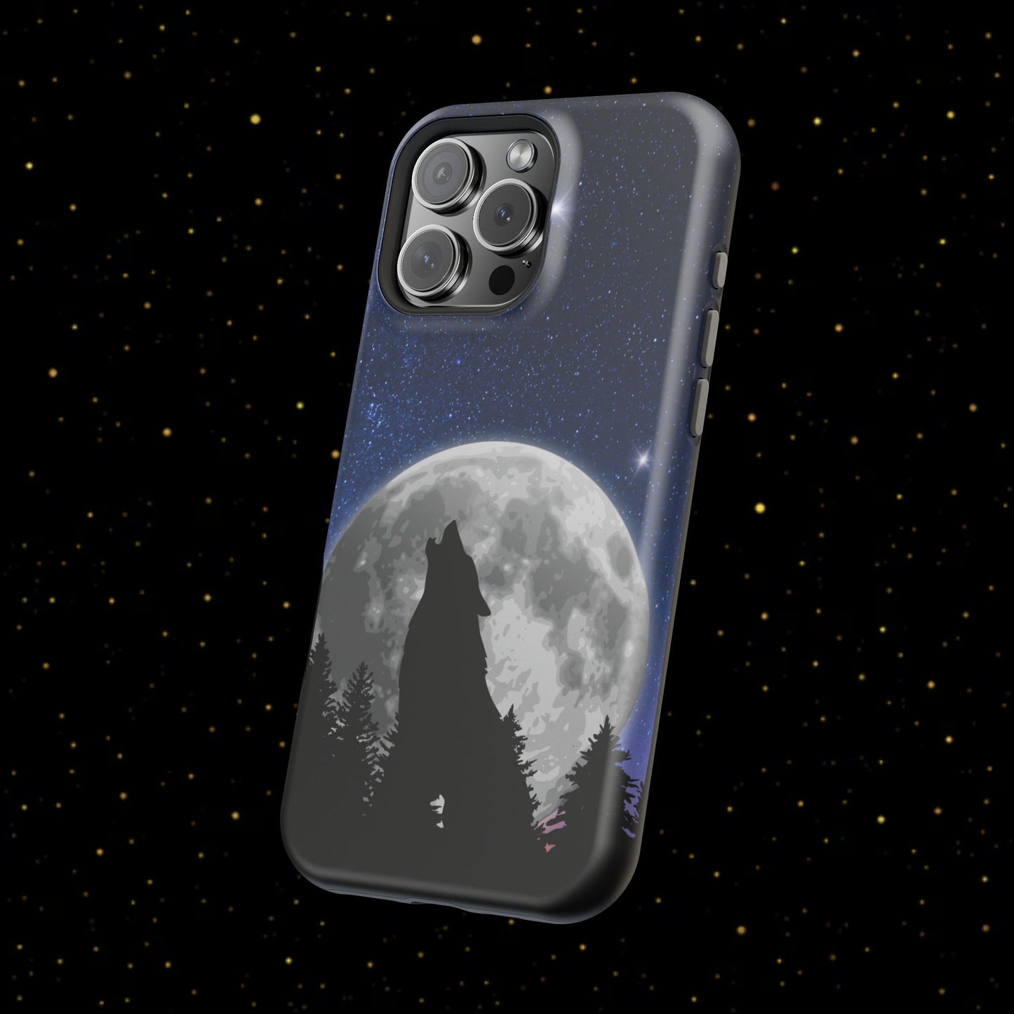 Wolfsheulen Mond Handyhülle