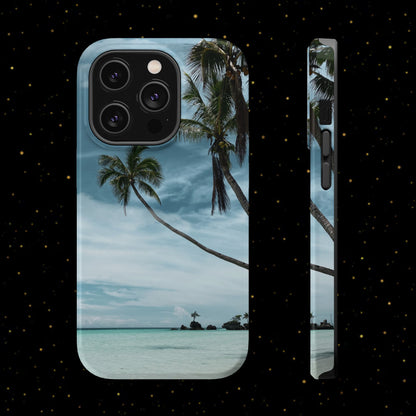  Tropischer Palmenstrand Handyhülle