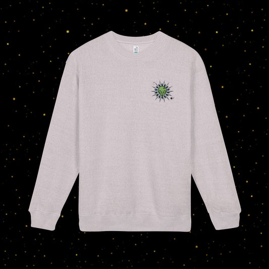 Alien Mind – Minimalistisches Grafik-Sweatshirt