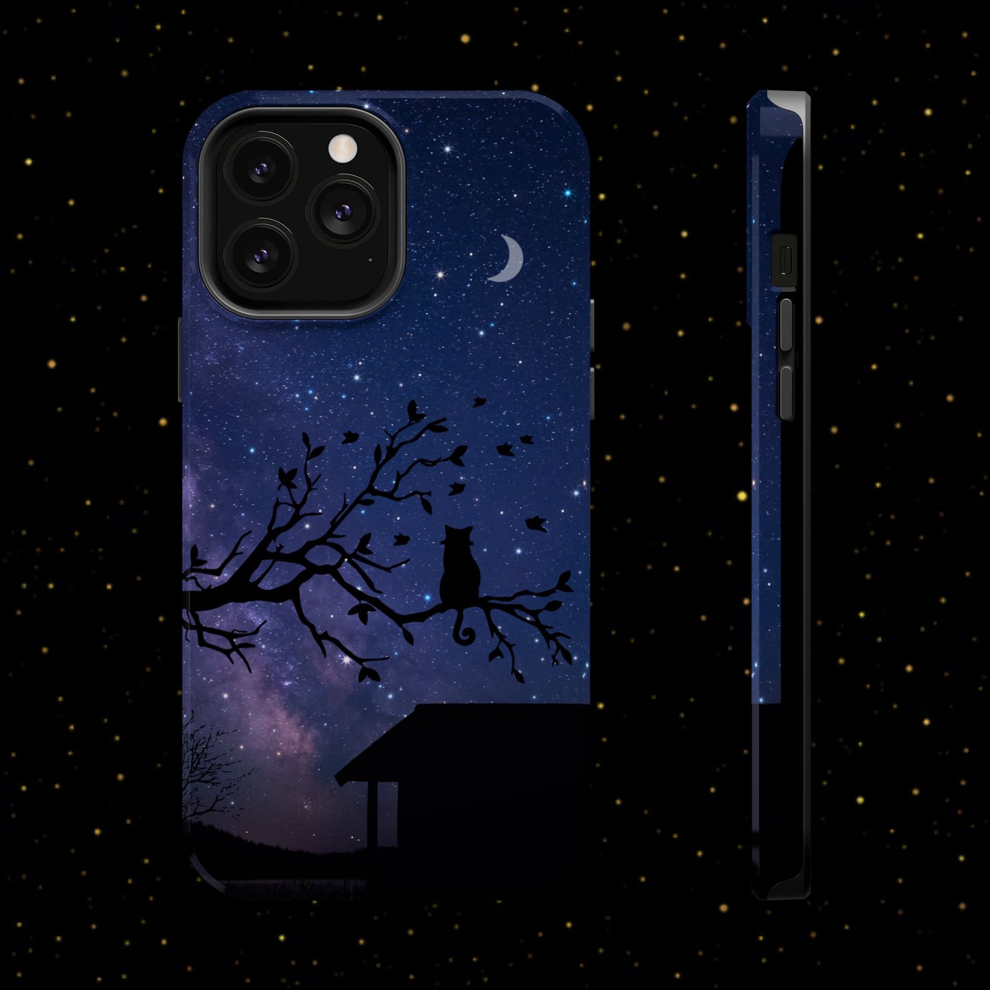 Handyhülle <Nachthimmelkatze>