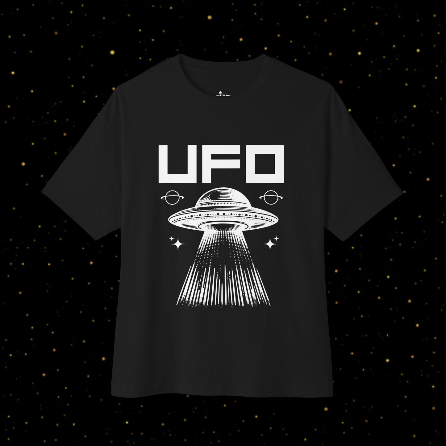 UFO-Grafik-T-Shirt