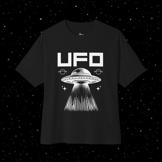 UFO-Grafik-T-Shirt