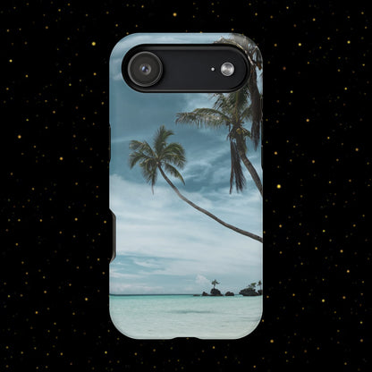  Tropischer Palmenstrand Handyhülle