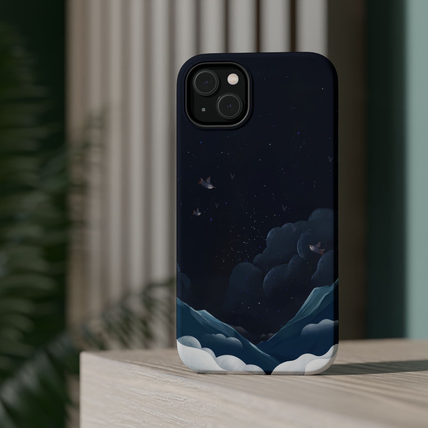 Magnetische Handyhülle <Nachthimmel>