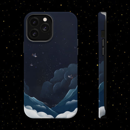 Magnetische Handyhülle <Nachthimmel>