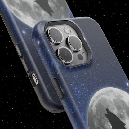 Wolfsheulen Mond Handyhülle