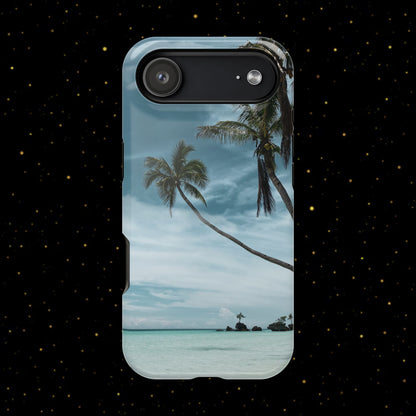  Tropischer Palmenstrand Handyhülle
