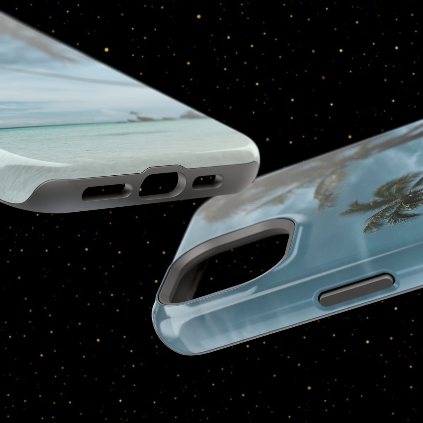  Tropischer Palmenstrand Handyhülle