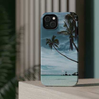  Tropischer Palmenstrand Handyhülle