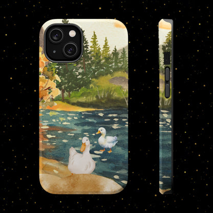 Flüsternde Flussenten Handyhülle