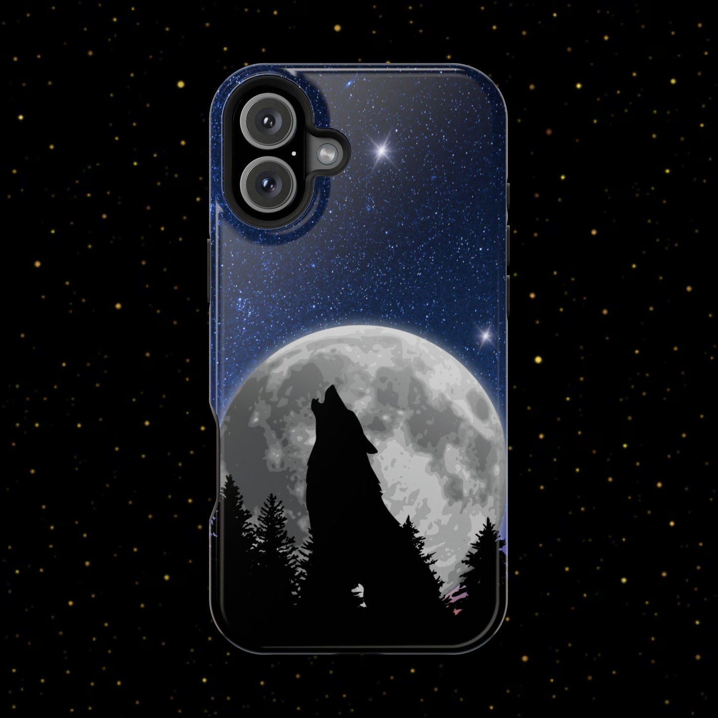 Wolfsheulen Mond Handyhülle