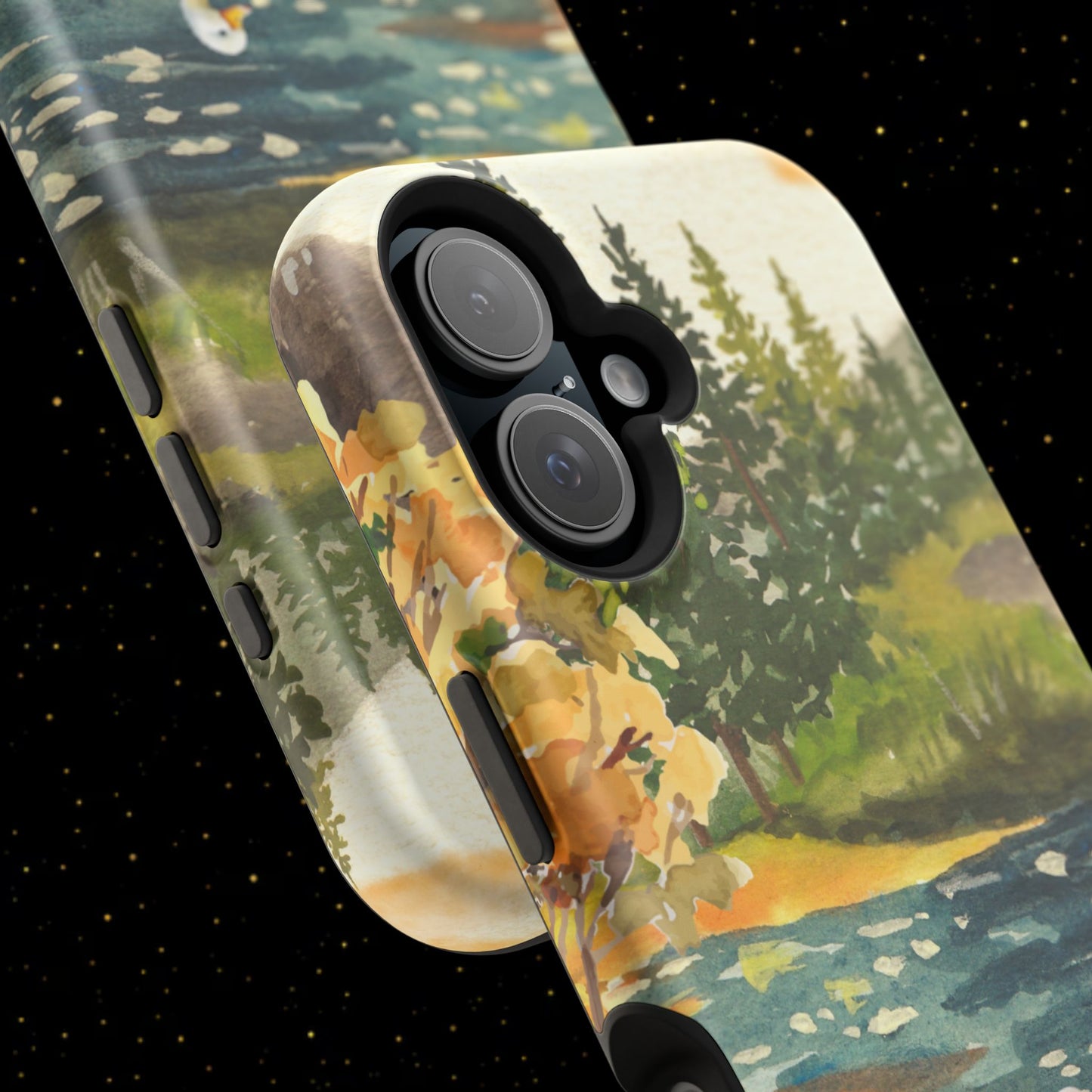 Flüsternde Flussenten Handyhülle