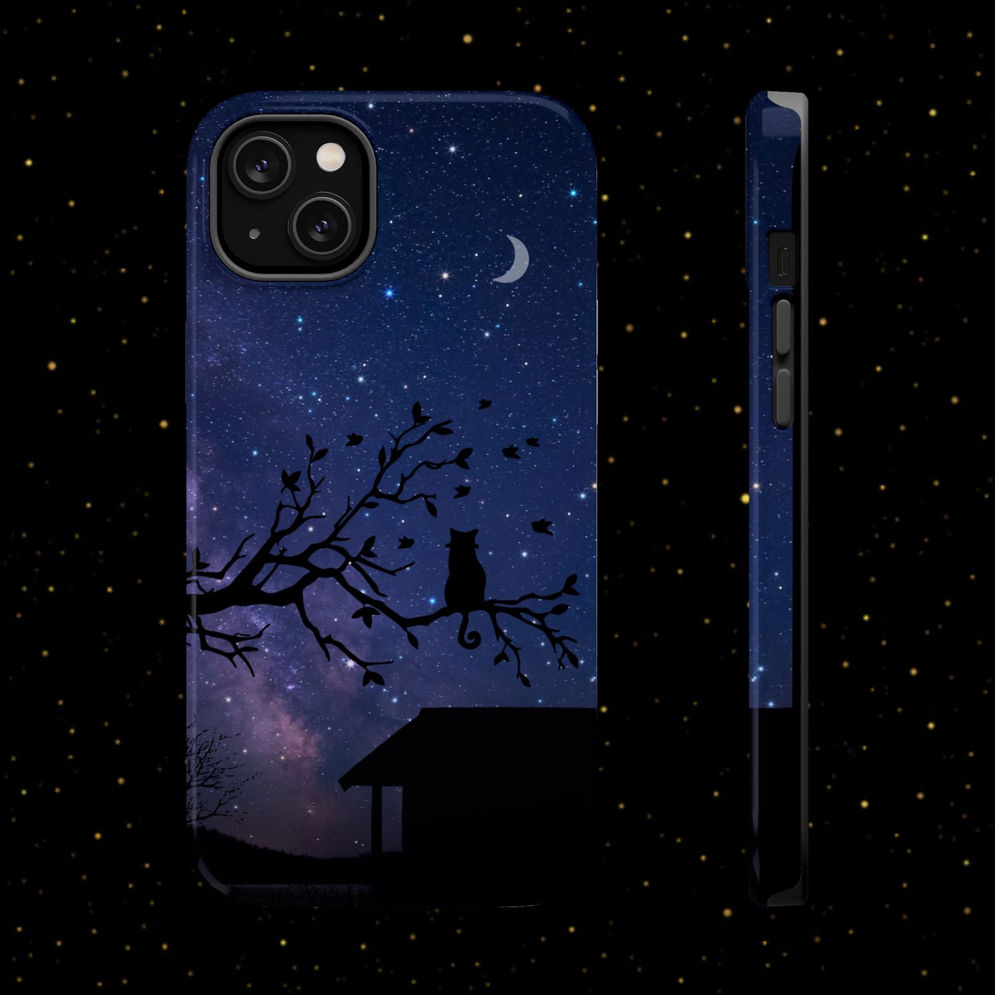 Handyhülle <Nachthimmelkatze>