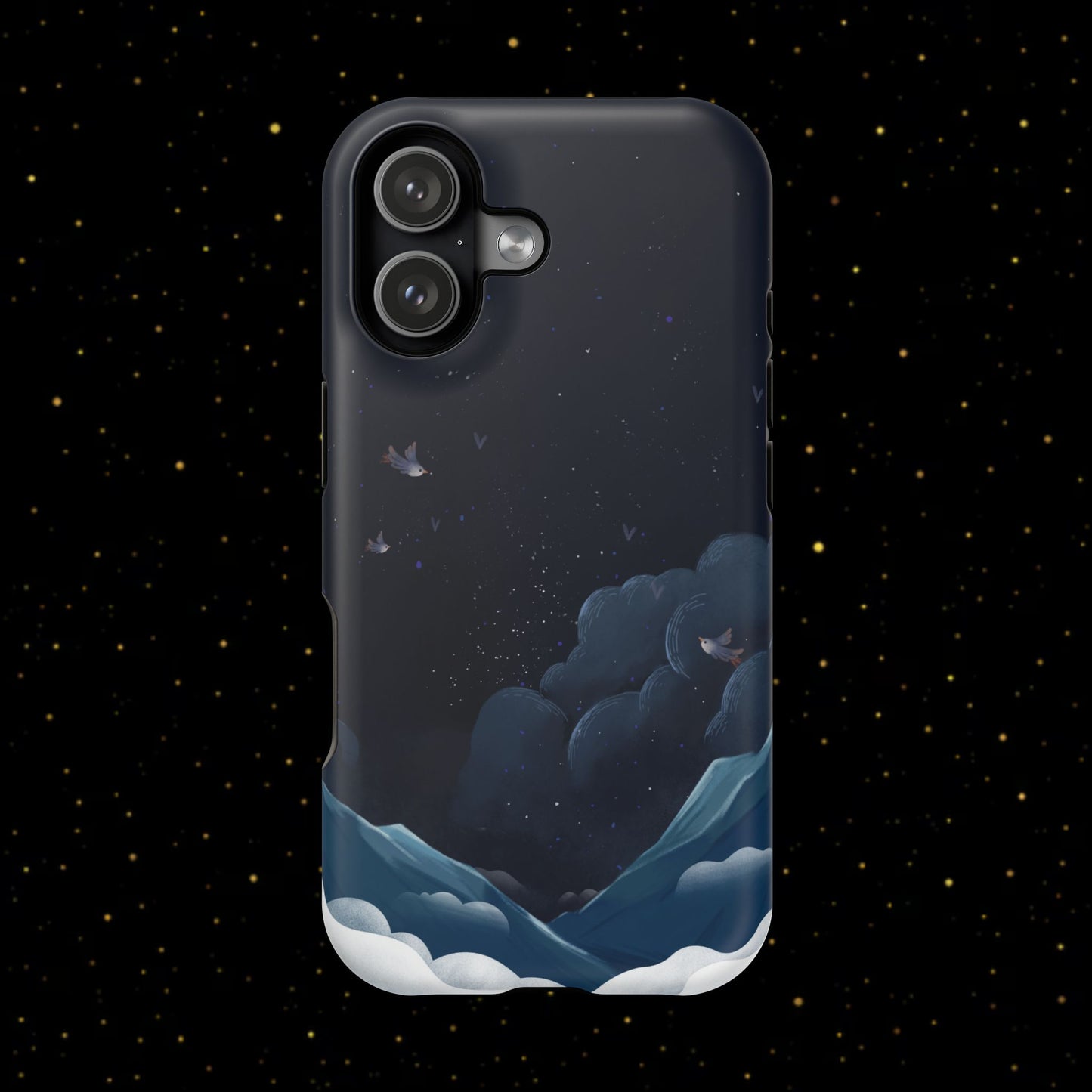 Magnetische Handyhülle <Nachthimmel>