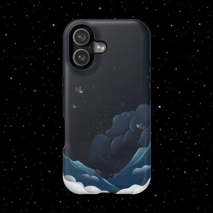 Magnetische Handyhülle <Nachthimmel>