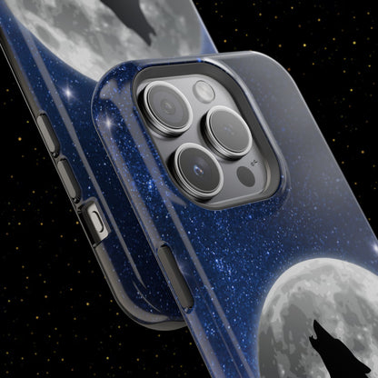 Wolfsheulen Mond Handyhülle