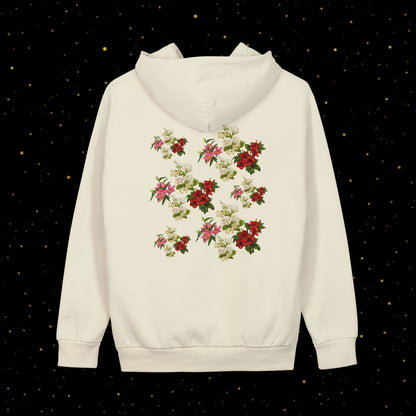 Hoodie mit Blumenmuster <All You Need Are Flowers>