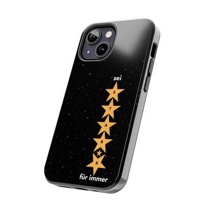 STARK für immer –  Minimale Stern Handyhülle