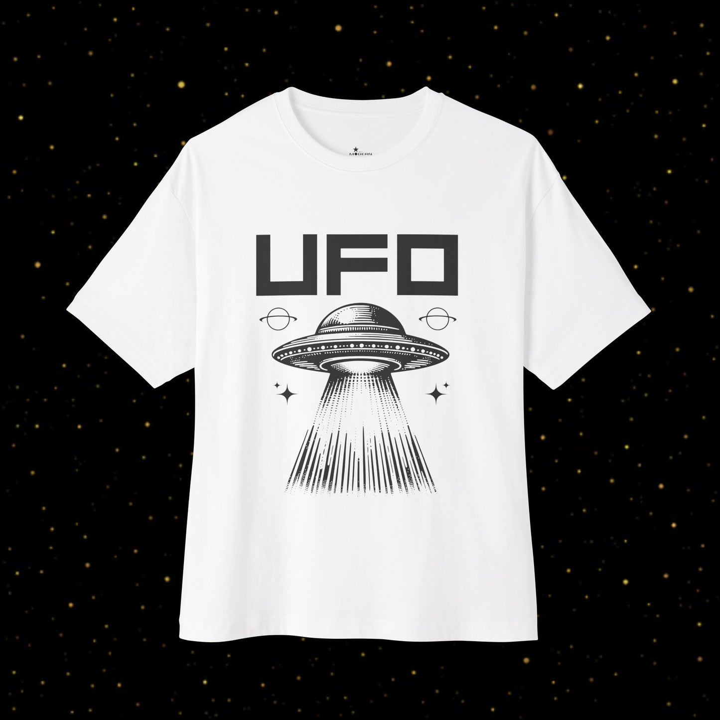UFO-Grafik-T-Shirt