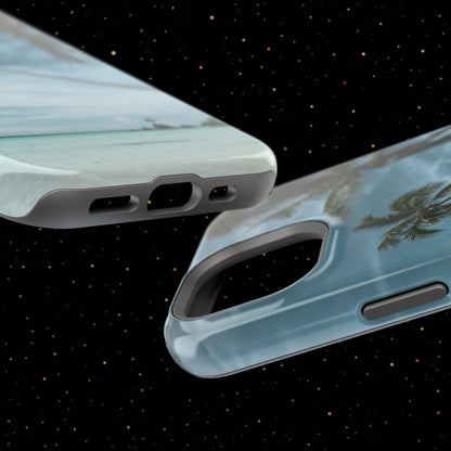  Tropischer Palmenstrand Handyhülle