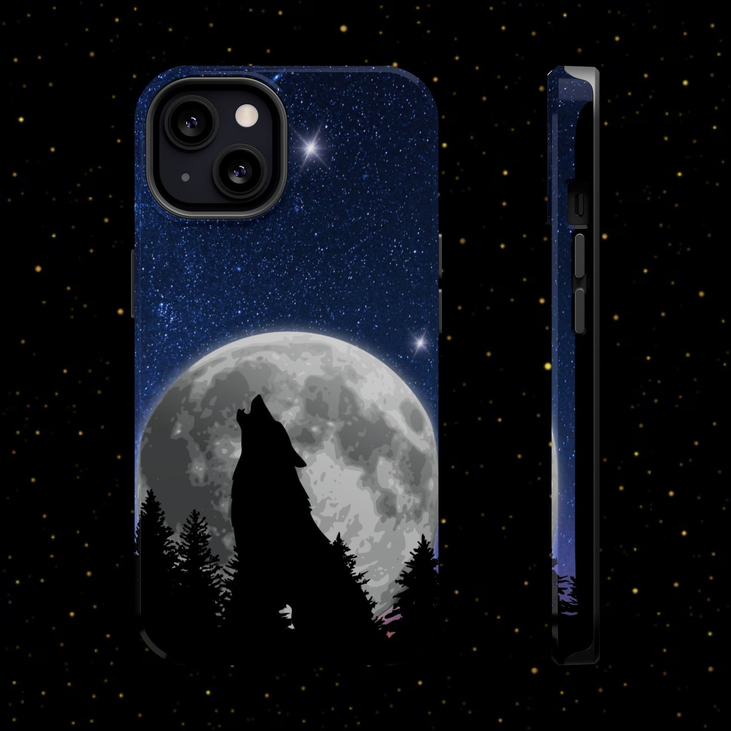 Wolfsheulen Mond Handyhülle