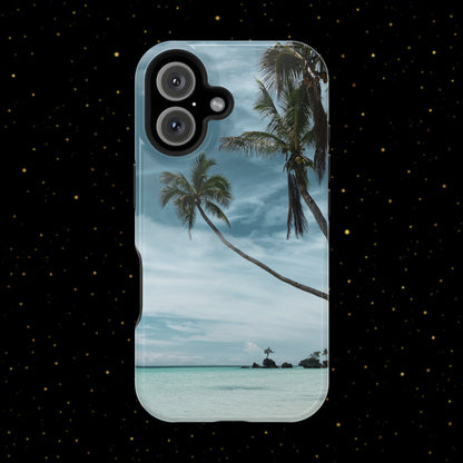  Tropischer Palmenstrand Handyhülle