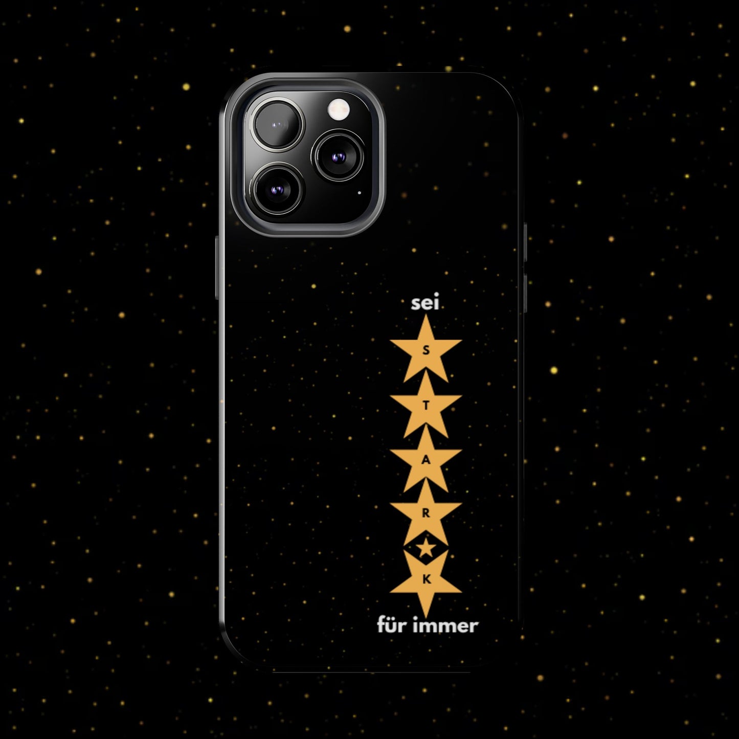 STARK für immer –  Minimale Stern Handyhülle