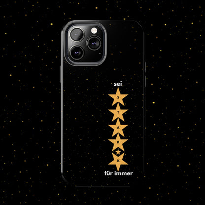STARK für immer –  Minimale Stern Handyhülle