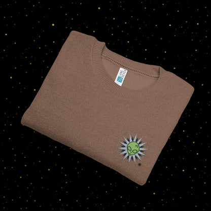 Alien Mind – Minimalistisches Grafik-Sweatshirt