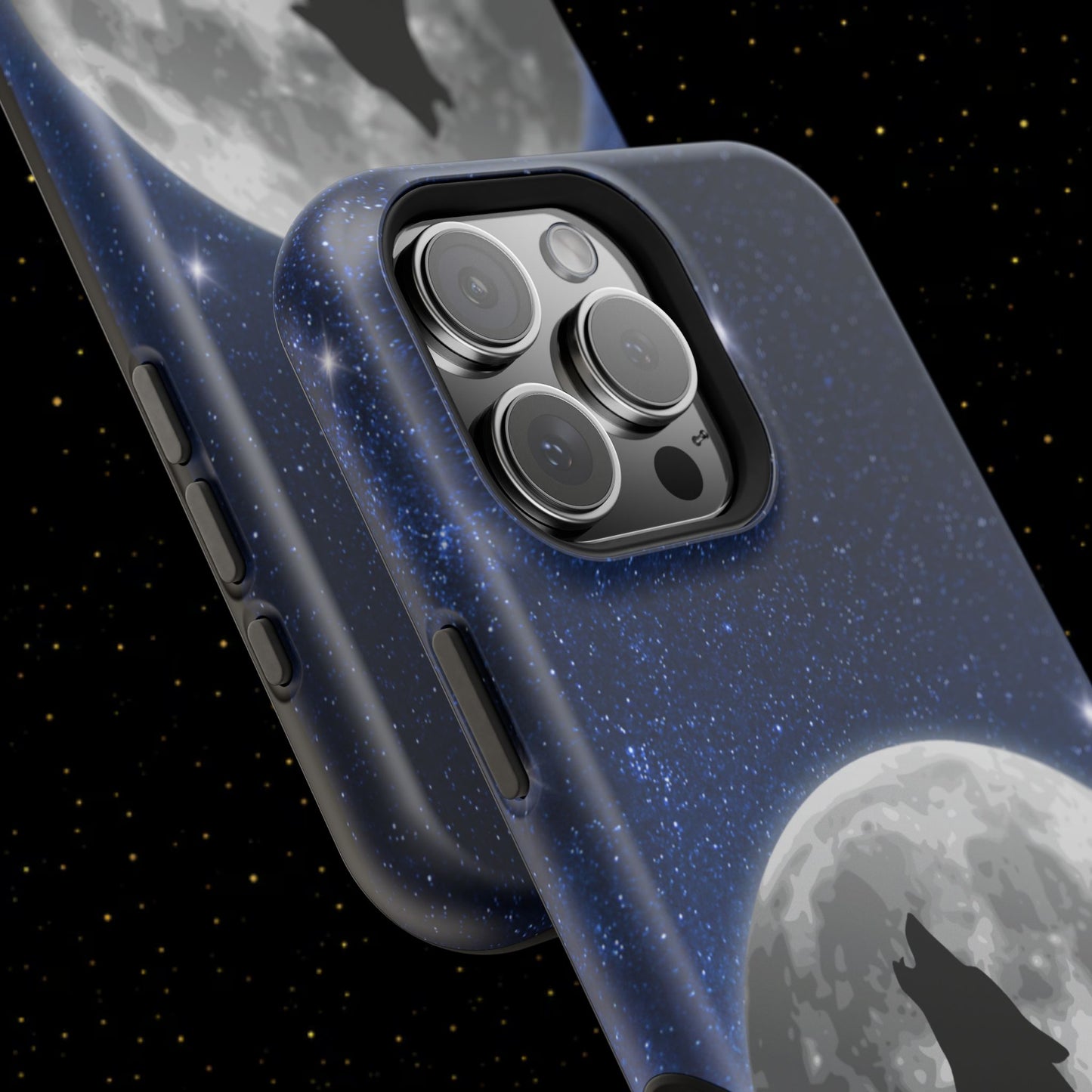 Wolfsheulen Mond Handyhülle