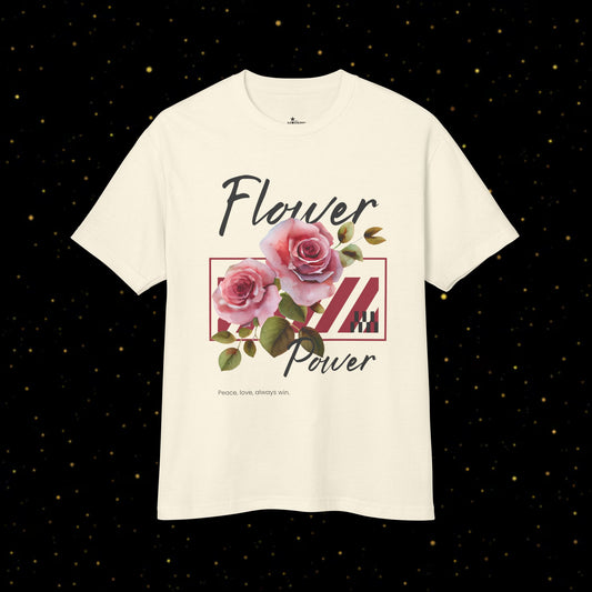 Flower Power Grafik-T-Shirt