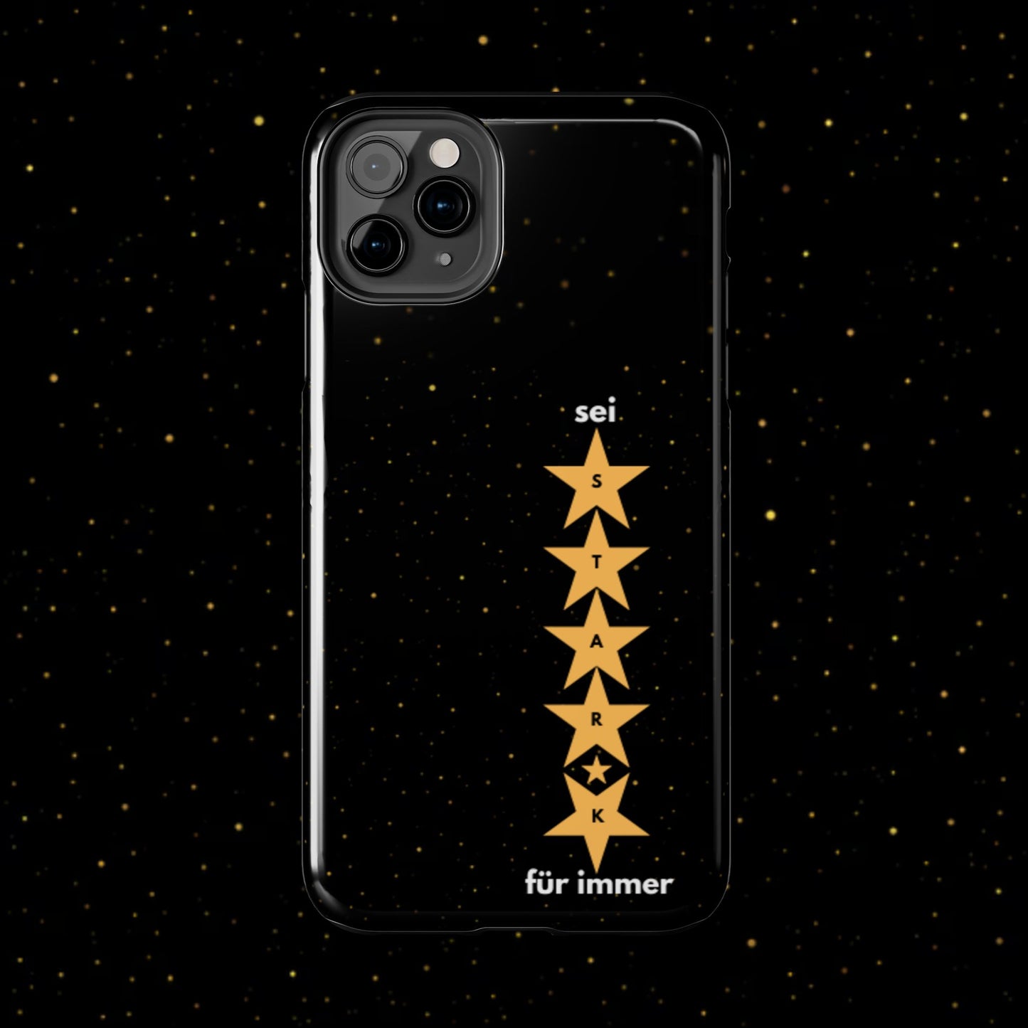 STARK für immer –  Minimale Stern Handyhülle