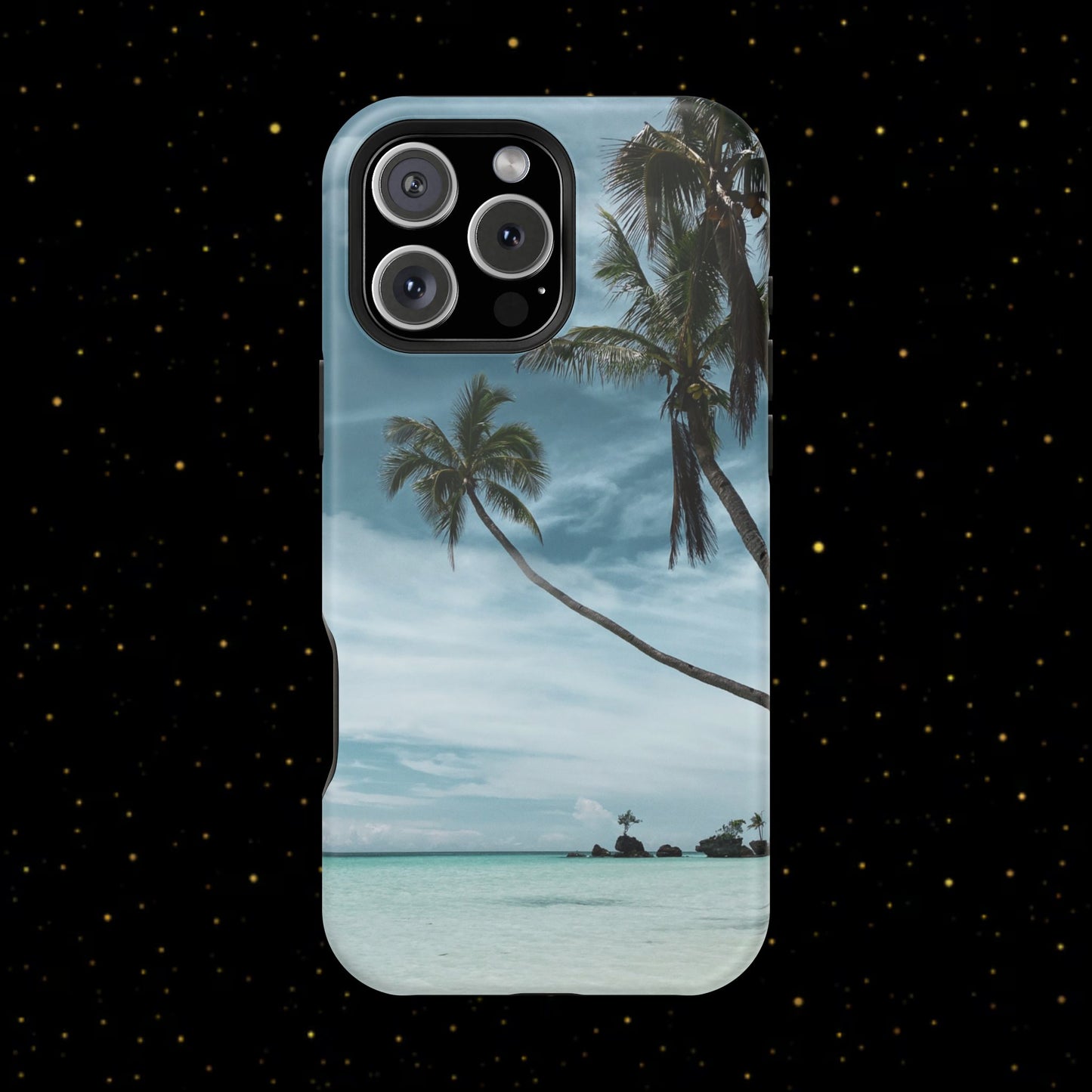  Tropischer Palmenstrand Handyhülle