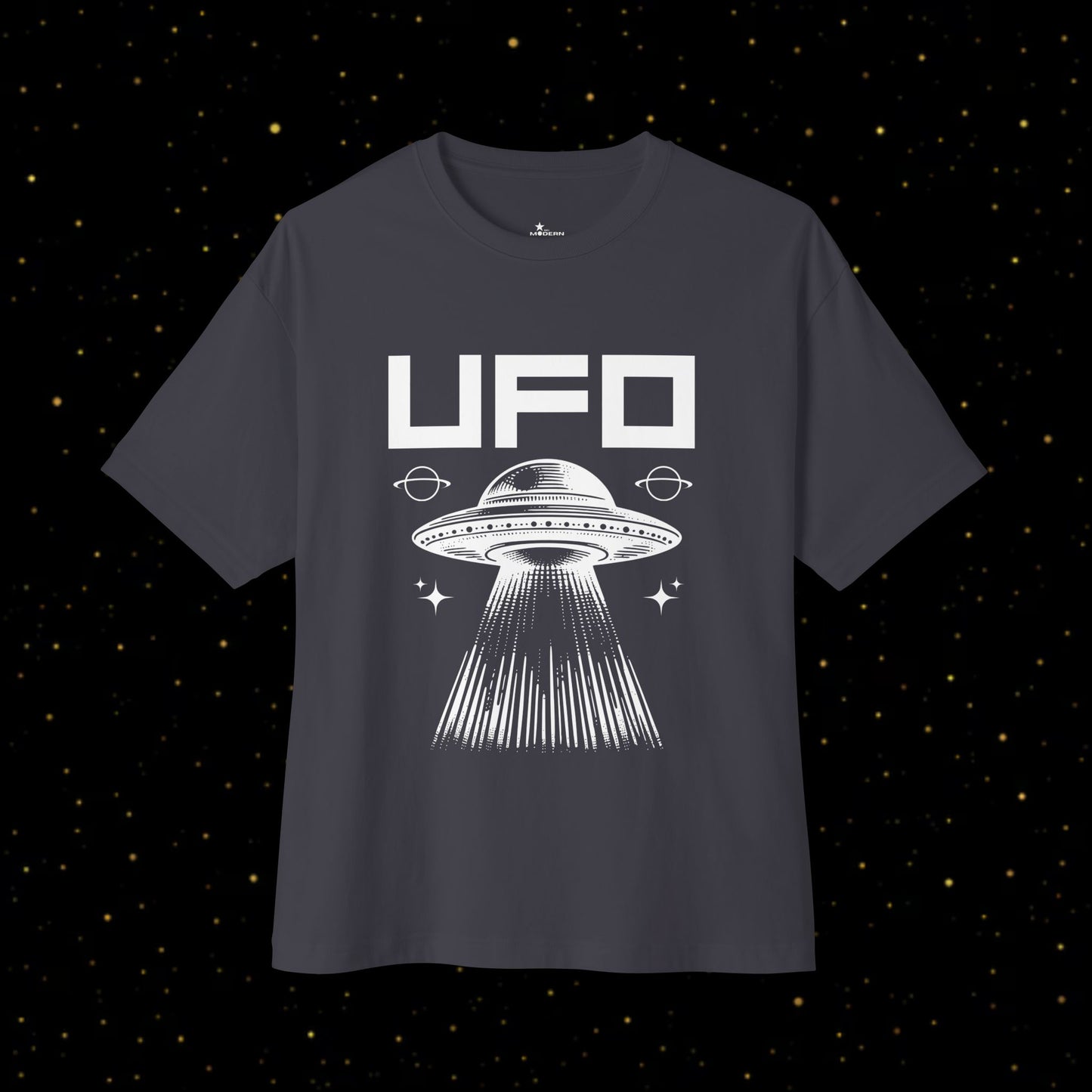 UFO-Grafik-T-Shirt